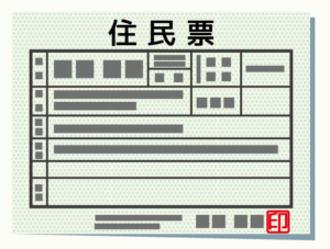 住民票記載事項証明書(住民票の写し)の見本